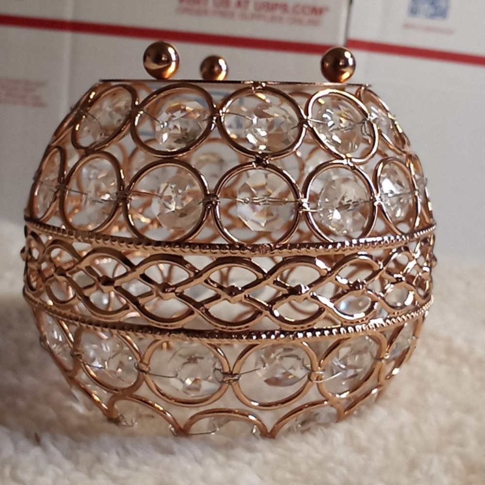 NWOT Crystal Candle Holder - Picture 5 of 7